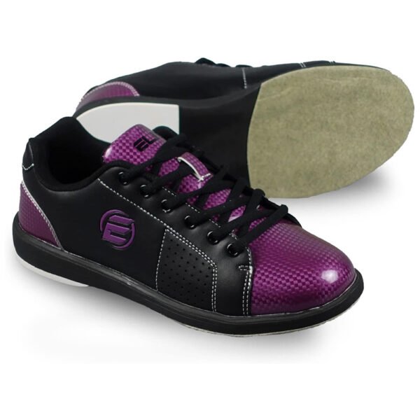 ELITE Women's Classic Bowling Shoes - Lightweight, Vibrant with Universal Slide Soles
