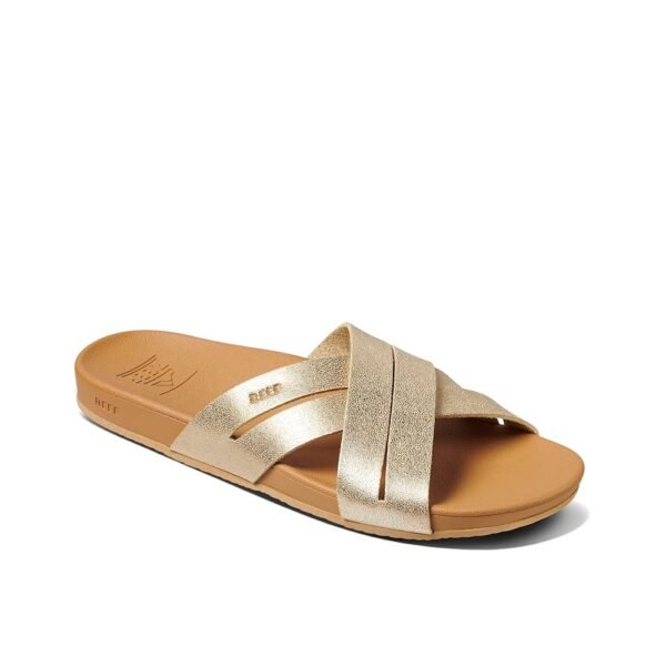 REEF Cushion Spring Bloom Women's Fashion Slide Sandal, Ultra Soft Cushion Footbed