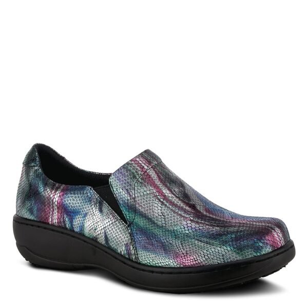 Spring Step Professional Winfrey-Aura Loafers for Women - Comfortable Slip-On Womens Shoes with Round Toe - Ladies Casual Printed Loafers