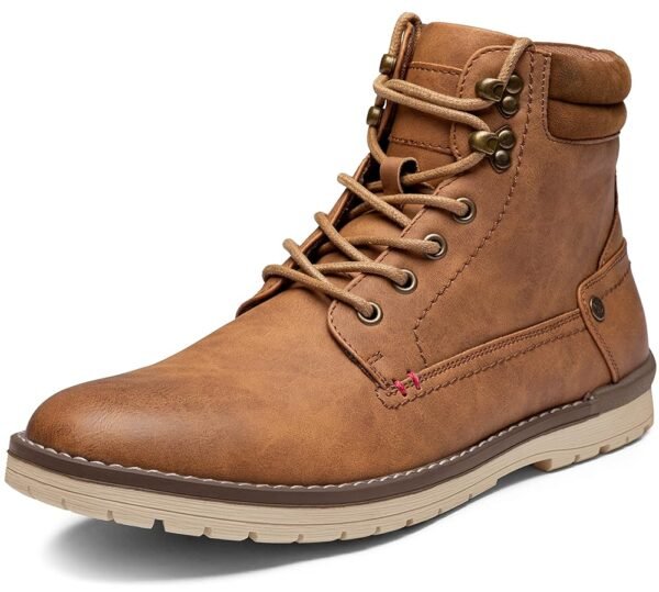 Vostey Men's Chukka Boots Motorcycle Casual Hiking Boot for Men